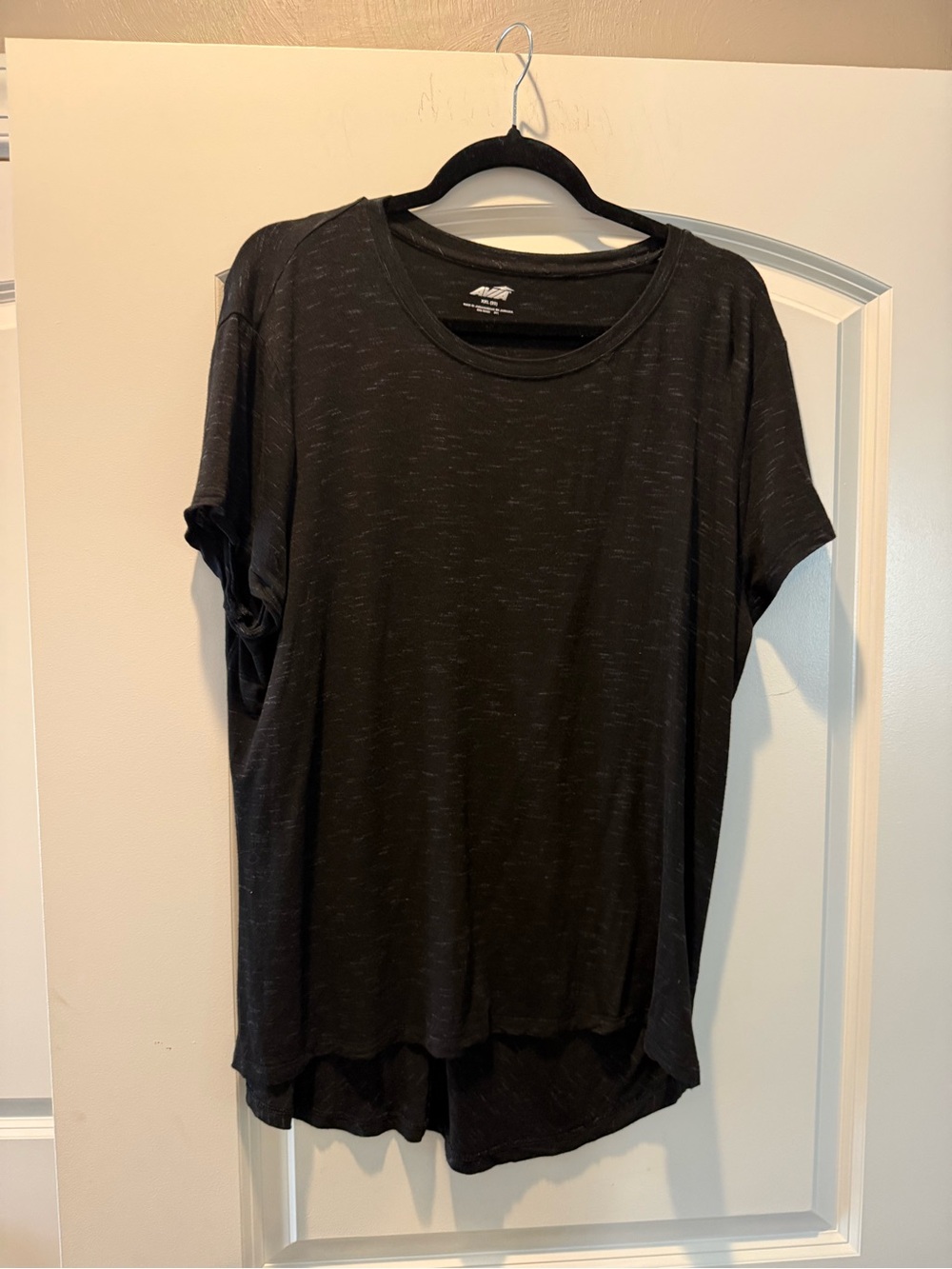 Avia Black Short Sleeve Crewneck Tee